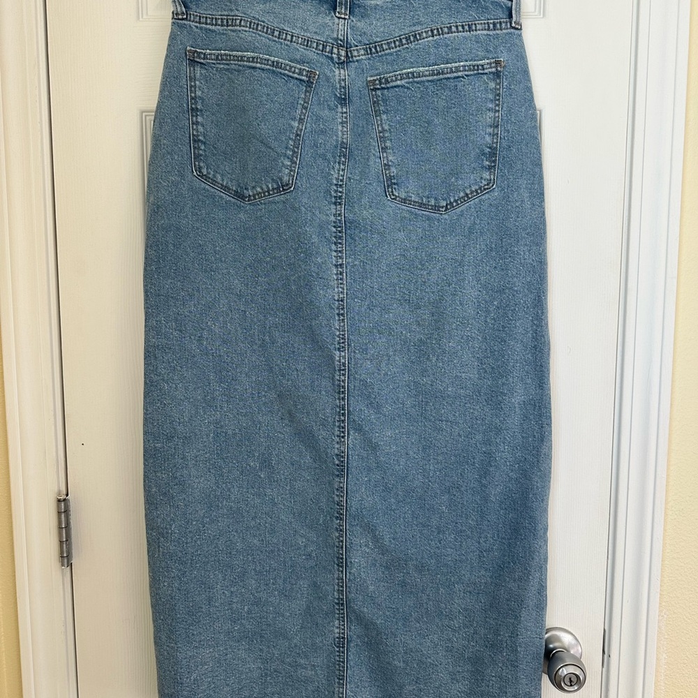 Universal Thread Light Blue Denim Skirt - Picture 5 of 9
